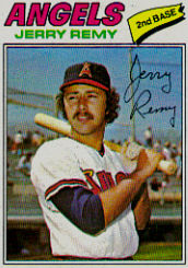 1977 Topps Baseball Cards      342     Jerry Remy
